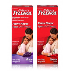 Siro giảm đau hạ sốt Tylenol Children's Pain+Fever 120ml